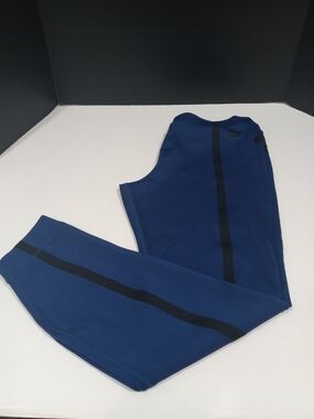 Nike Men’s Blue Joggers with Black Side Stripe